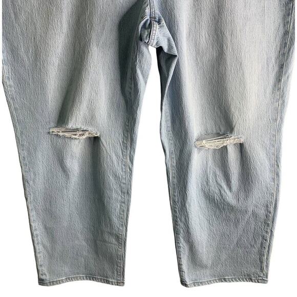 Madewell Plus Perfect Vintage Straight Jeans Womens 24W Distressed NWT $138 - Picture 15 of 16
